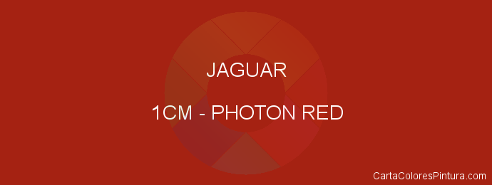 Pintura Jaguar 1CM Photon Red
