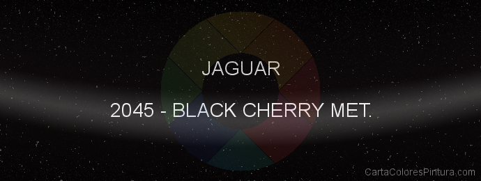 Pintura Jaguar 2045 Black Cherry Met.