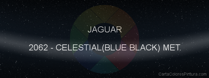Pintura Jaguar 2062 Celestial(blue Black) Met.