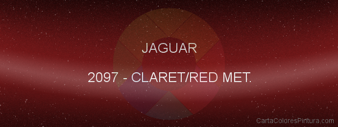 Pintura Jaguar 2097 Claret/red Met.