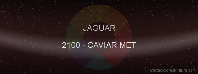 Pintura Jaguar 2100 Caviar Met.