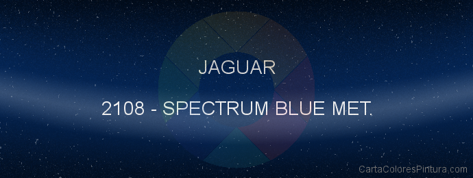 Pintura Jaguar 2108 Spectrum Blue Met.