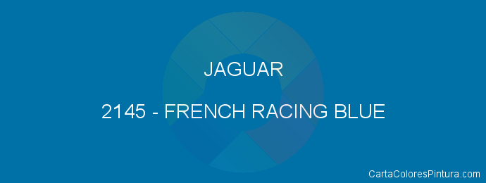 Pintura Jaguar 2145 French Racing Blue