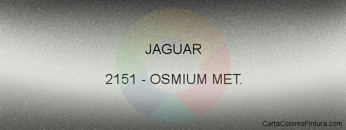 Pintura Jaguar 2151 Osmium Met.