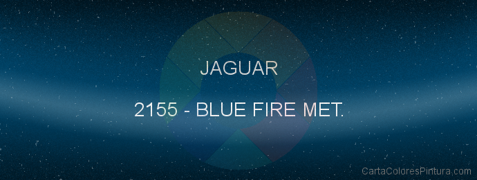 Pintura Jaguar 2155 Blue Fire Met.