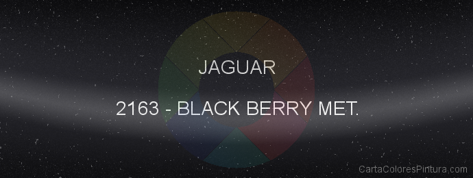 Pintura Jaguar 2163 Black Berry Met.