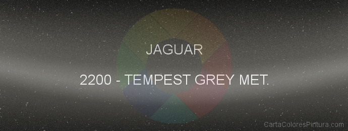 Pintura Jaguar 2200 Tempest Grey Met.