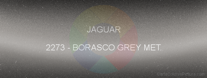 Pintura Jaguar 2273 Borasco Grey Met.