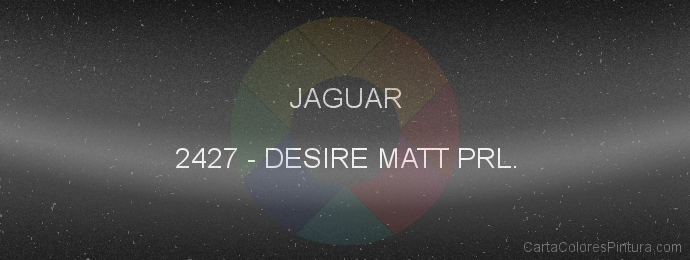 Pintura Jaguar 2427 Desire Matt Prl.
