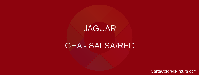 Pintura Jaguar CHA Salsa/red