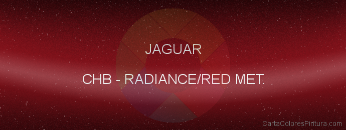 Pintura Jaguar CHB Radiance/red Met.