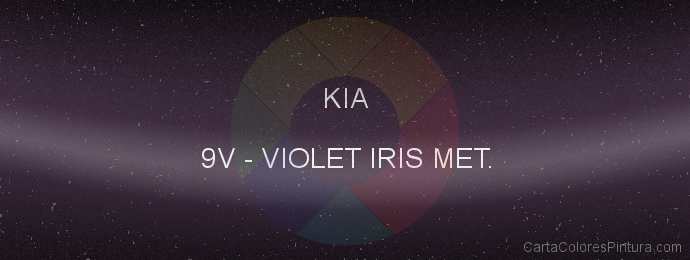 Pintura Kia 9V Violet Iris Met.