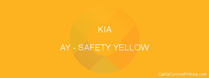 Pintura Kia AY Safety Yellow