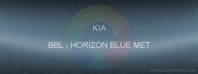 Pintura Kia BBL Horizon Blue Met.