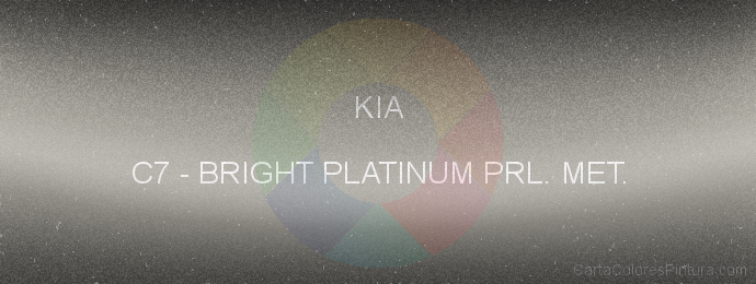Pintura Kia C7 Bright Platinum Prl. Met.