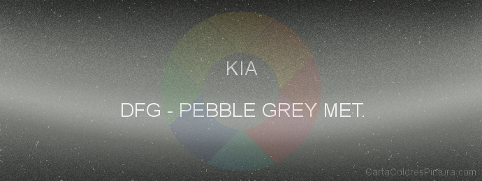 Pintura Kia DFG Pebble Grey Met.