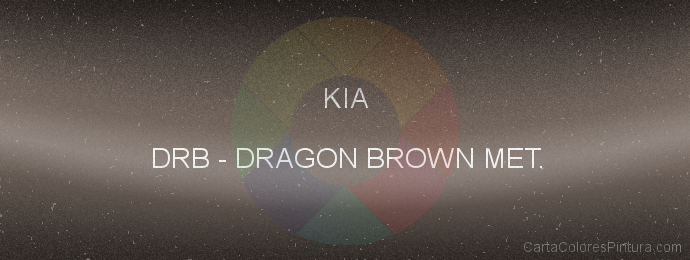 Pintura Kia DRB Dragon Brown Met.