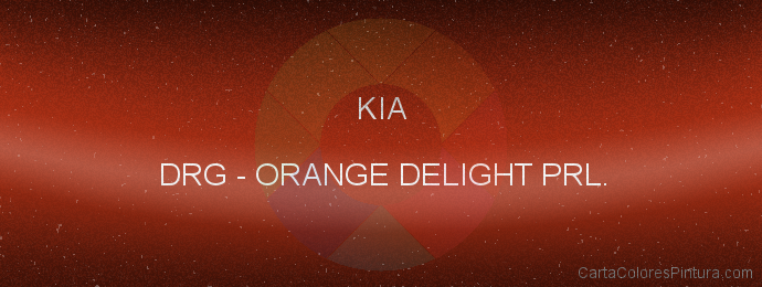 Pintura Kia DRG Orange Delight Prl.