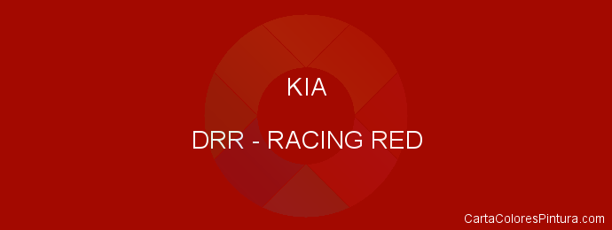 Pintura Kia DRR Racing Red