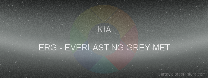 Pintura Kia ERG Everlasting Grey Met.