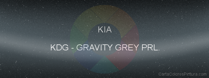 Pintura Kia KDG Gravity Grey Prl.