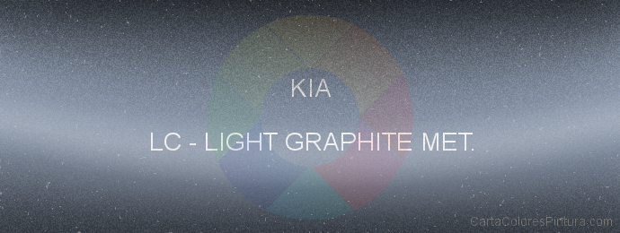 Pintura Kia LC Light Graphite Met.