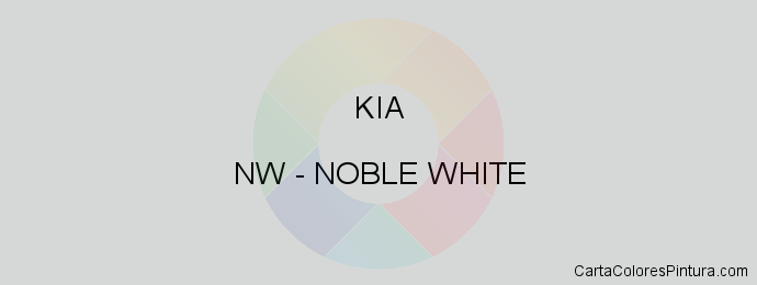 Pintura Kia NW Noble White