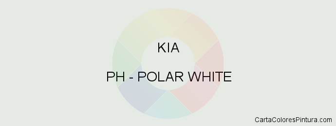 Pintura Kia PH Polar White