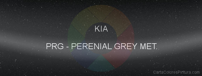 Pintura Kia PRG Perenial Grey Met.