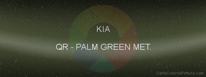 Pintura Kia QR Palm Green Met.