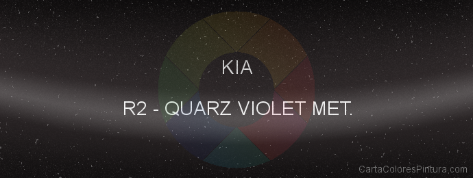 Pintura Kia R2 Quarz Violet Met.