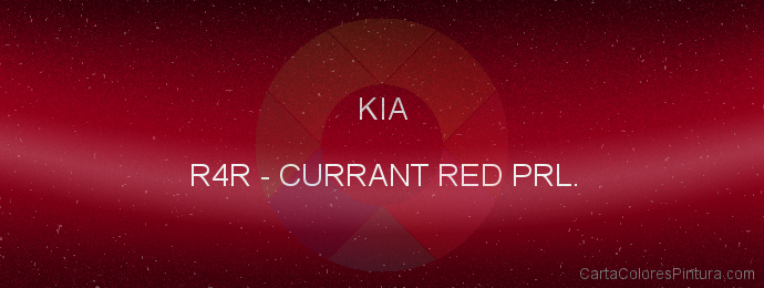 Pintura Kia R4R Currant Red Prl.