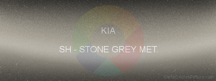 Pintura Kia SH Stone Grey Met.