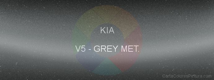 Pintura Kia V5 Grey Met.