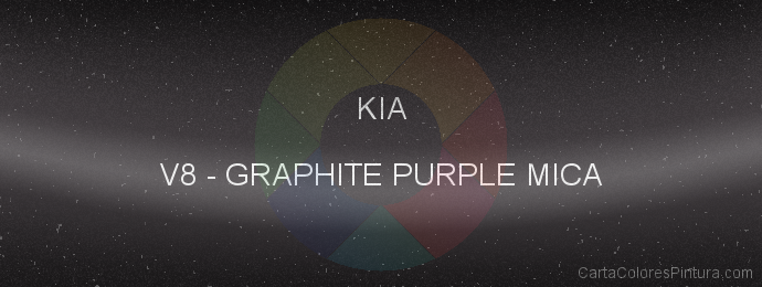 Pintura Kia V8 Graphite Purple Mica