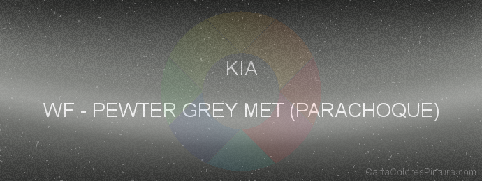 Pintura Kia WF Pewter Grey Met (parachoque)