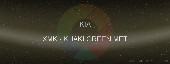 Pintura Kia XMK Khaki Green Met.