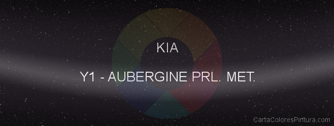 Pintura Kia Y1 Aubergine Prl. Met.