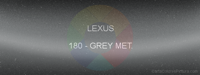 Pintura Lexus 180 Grey Met.