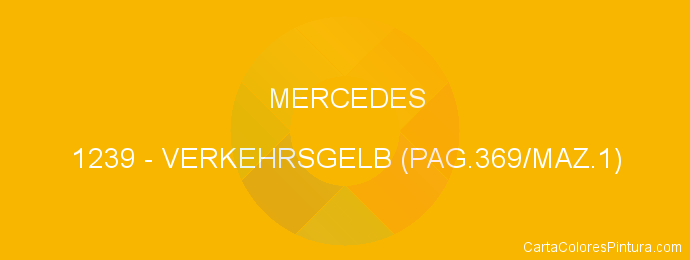 Pintura Mercedes 1239 Verkehrsgelb (pag.369/maz.1)