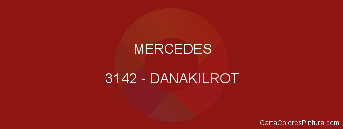 Pintura Mercedes 3142 Danakilrot