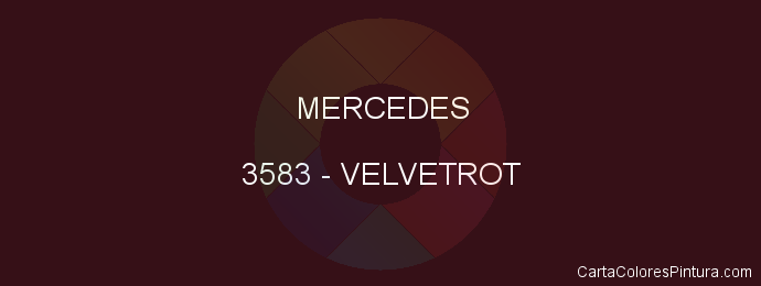 Pintura Mercedes 3583 Velvetrot