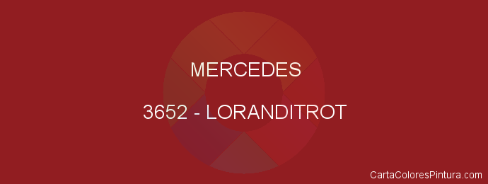 Pintura Mercedes 3652 Loranditrot