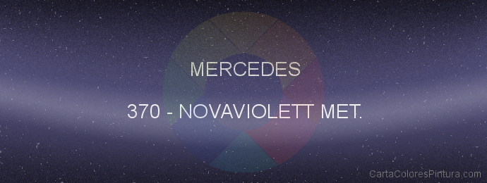 Pintura Mercedes 370 Novaviolett Met.