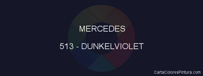 Pintura Mercedes 513 Dunkelviolet