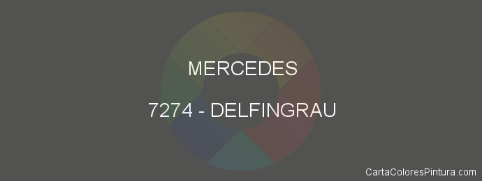 Pintura Mercedes 7274 Delfingrau