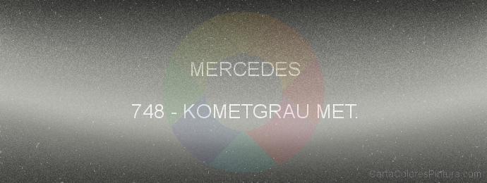 Pintura Mercedes 748 Kometgrau Met.