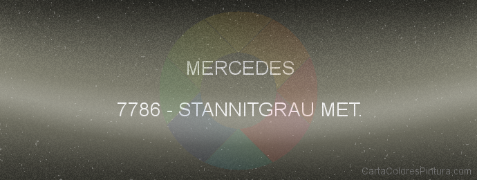 Pintura Mercedes 7786 Stannitgrau Met.