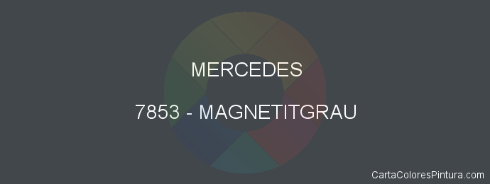 Pintura Mercedes 7853 Magnetitgrau