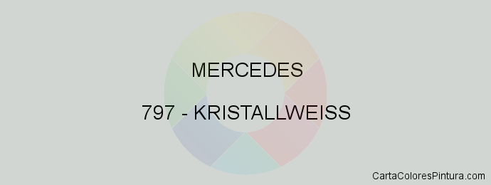 Pintura Mercedes 797 Kristallweiss
